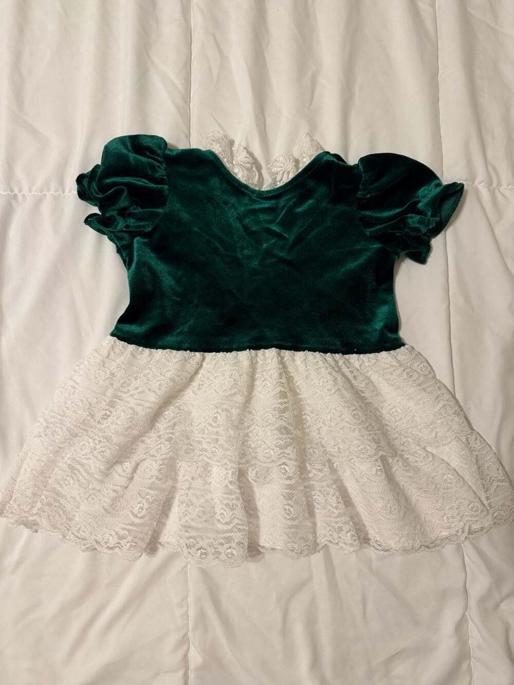 Jill Lynn Vintage Velvet and Lace Dress Size 24M